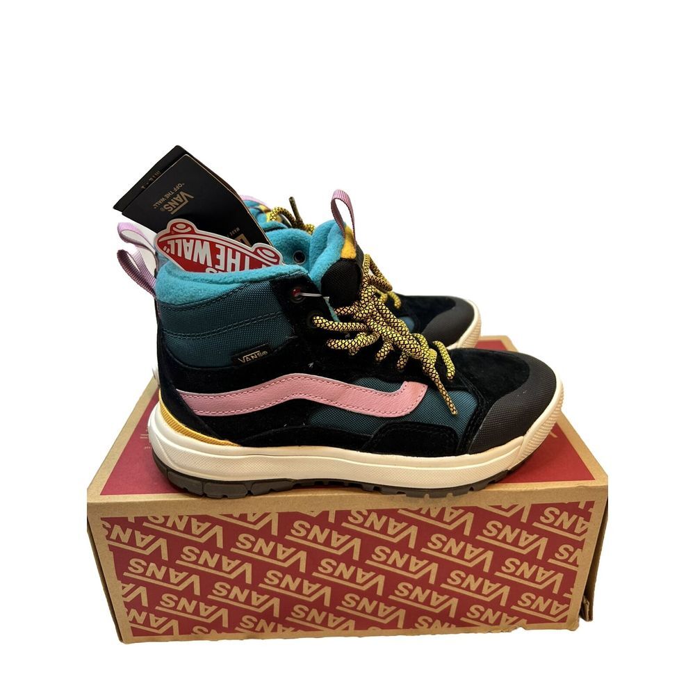 Vans UltraRange Exo Hi MTE Pop Color Teal Pink Hiking Boots 5.5 Women4.0Men Uni - Picture 14 of 16